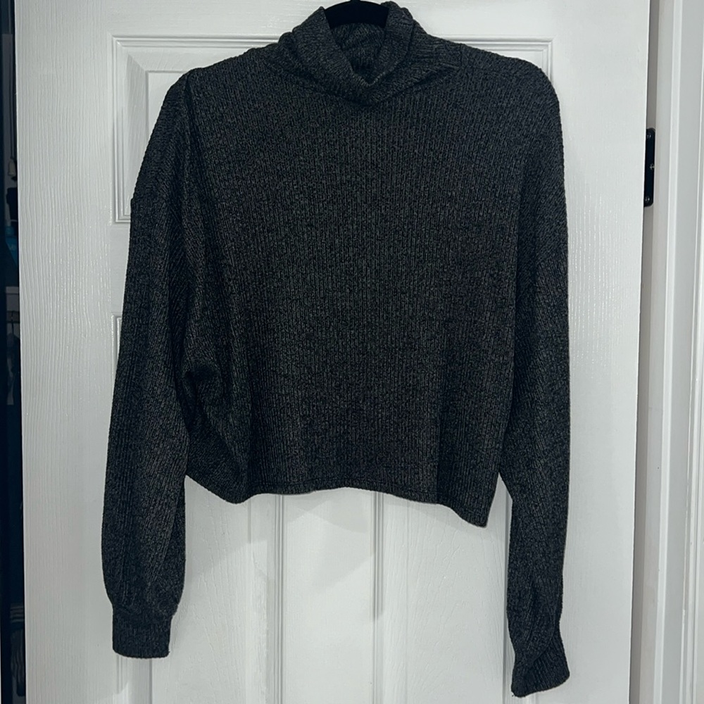Hollister cropped turtleneck